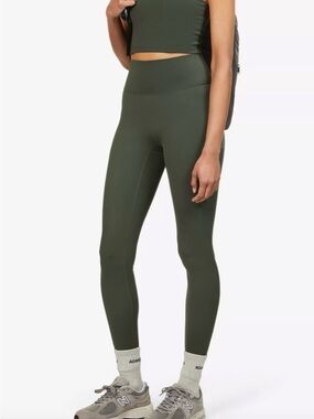 Adanola Workout Leggings Green Medium NWOT